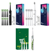 Pachet Promo Periute de dinti electrice family (Negru & Alb + Verde)